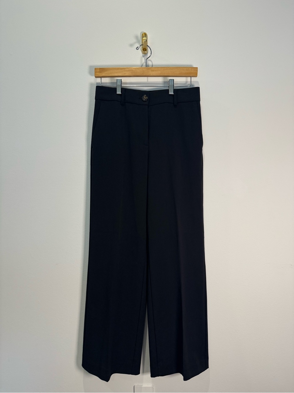 Ann Taylor “Perfect Wide Leg Pants” - Black 2P